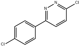 3-클로로-6-(4-클로로페닐)-피리다진 구조식 이미지