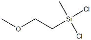 dichloro(2-methoxyethyl)methylsilane Structure