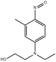 2-[ethyl(3-methyl-4-nitrosophenyl)amino]ethanol 구조식 이미지
