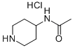 N-(PIPERIDIN-4-YL)ACETAMIDE HYDROCHLORIDE Structure