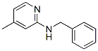 2-BENZYLAMINO-4-METHYLPYRIDINE Structure
