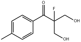 1-Propanone, 2-fluoro-3-hydroxy-2-(hydroxymethyl)-1-(4-methylphenyl)- (9CI) Structure