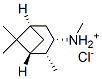 [1R-(1alpha,2beta,3alpha,5alpha)]-pinane-3-methylammonium chloride Structure