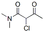 2-chloro-N,N-dimethyl-3-oxobutyramide  Structure