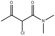 N,N-DIMETHYL-2-CHLOROACETOACETAMIDE Structure