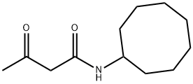 N-cyclooctyl-3-oxobutanamide Structure