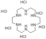 1,4,7,10,13,16-hexaazacyclooctadecane hexahydrochloride Structure