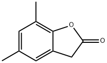 2(3H)-Benzofuranone,  5,7-dimethyl- Structure