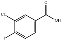 3-chloro-4-iodobenzoic acid Structure