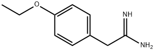 2-(4-ETHOXY-PHENYL)-ACETAMIDINE Structure