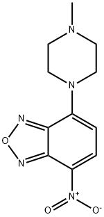 4-(4-Methylpiperazino)-7-nitro-2,1,3-benzoxadiazole Structure