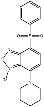 4-(Phenylsulfonyl)-7-(1-piperidinyl)benzofurazane 1-oxide Structure