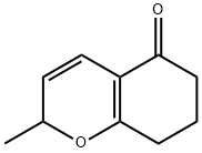 2-메틸-2,6,7,8-테트라하이드로-크롬-5-원 구조식 이미지