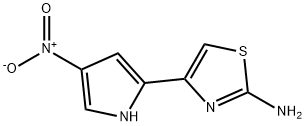 4-(4-Nitro-1H-pyrrol-2-yl)-2-thiazolamine Structure