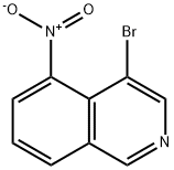5-nitro-4-bromoisoquinoline Structure