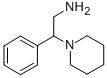 2-PHENYL-2-PIPERIDIN-1-YLETHANAMINE Structure