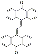 10,10'-(1,2-ethanediylidene)bisanthracen-9(10H)-one  Structure