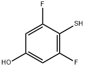 Phenol, 3,5-difluoro-4-mercapto- (9CI) Structure