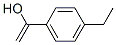 Benzenemethanol, 4-ethyl-alpha-methylene- (9CI) Structure