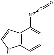 4-Isocyanato-1H-indole Structure