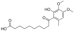 9-(2-Hydroxy-3,4-dimethoxy-6-methylbenzoyl)nonanoic acid Structure