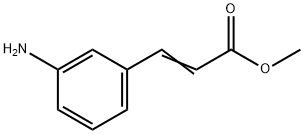 에틸3-(3-a미노페닐)아크릴레이트 구조식 이미지
