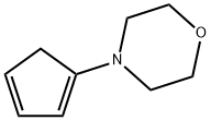 Morpholine,  4-(1,3-cyclopentadien-1-yl)- Structure