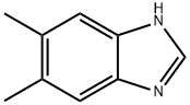 5,6-Dimethylbenzimidazole 구조식 이미지