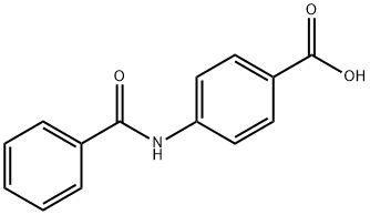 4-(BENZOYLAMINO)BENZOIC ACID Structure