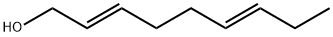 (2E,6E)-nona-2,6-dien-1-ol  Structure