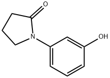 1-(3-HYDROXYPHENYL)PYRROLIDIN-2-ONE Structure