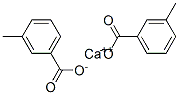 Benzoic acid, 3-methyl-, calcium salt Structure