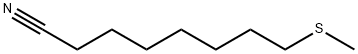 8-(Methylthio)octanenitrile Structure