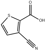 3-CYANOTHIOPHENE-2-CARBOXYLIC ACID Structure