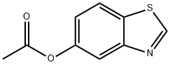 5-Benzothiazolol,acetate(ester)(9CI) Structure