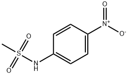 4-NITRO METHANESULFONANILIDE Structure