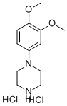 1-(3,4-Dimethoxyphenyl)-piperazine dihydrochloride Structure