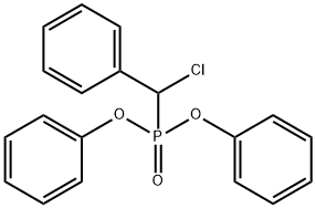 Diphenyl alpha-Chlorobenzylphosphonate Structure