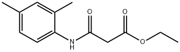 (2,3-Dimethylphenyl)carbamoylacetic acid ethyl ester Structure