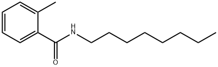 2-Methyl-N-octylbenzamide Structure