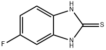 5-FLUORO-1,3-DIHYDRO-2H-BENZIMIDAZOL-2-THIONE 구조식 이미지