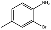 2-Bromo-4-methylaniline 구조식 이미지