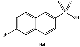 나트륨6-아미노나프탈렌-2-술포네이트 구조식 이미지