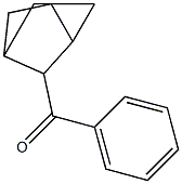 tricyclo[2.2.1.02,6]hept-3-yl phenyl ketone  Structure