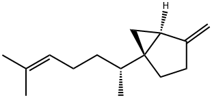 1-(1,5-Dimethyl-4-hexenyl)-4-methylenebicyclo[3.1.0]hexane Structure