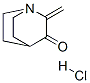 2-methylenequinuclidin-3-one hydrochloride  Structure