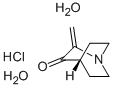 2-METHYLENE-3-QUINUCLIDINONE HYDROCHLORIDE HYDRATE Structure