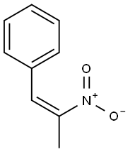 (Z)-2-니트로-1-페닐-1-프로펜 구조식 이미지