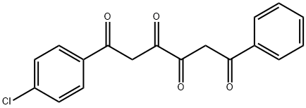 1-(4-Chlorophenyl)-6-phenyl-1,3,4,6-hexanetetrone Structure