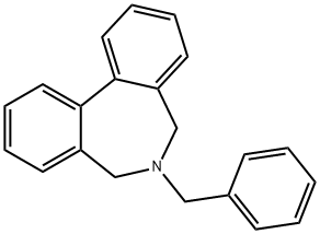 6-Benzyl-6,7-dihydro-5H-dibenz(c,e)azepine Structure